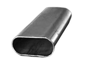 304 316 Stainless Steel Tube Handrail Flat Oval Polished Finish