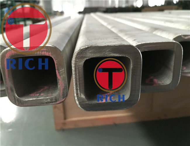 Seamless Welded Special Steel Pipe Rectangular Shape Stainless 304 316 Material