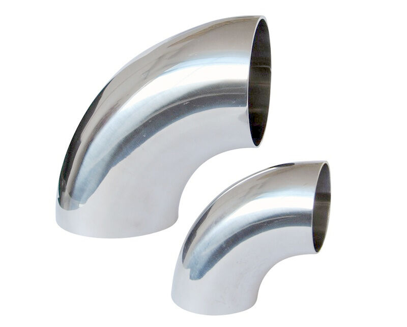 Pickle Sand 316 Stainless Steel 90 Degree Elbow Welded ISO9001