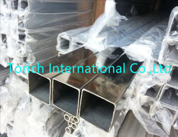 قیمت خوب لوله های بدون درز مربع سرد، لوله های فولادی ضد زنگ 6mm ~ 860mm OD آنلاین