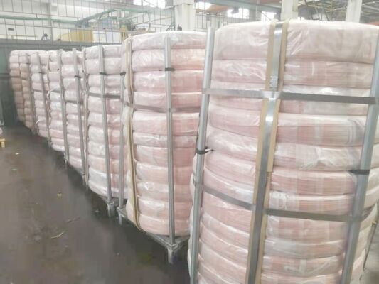 قیمت خوب 0.08 میلی متر لوله تک جداره Bundyweld با روکش مس آنلاین