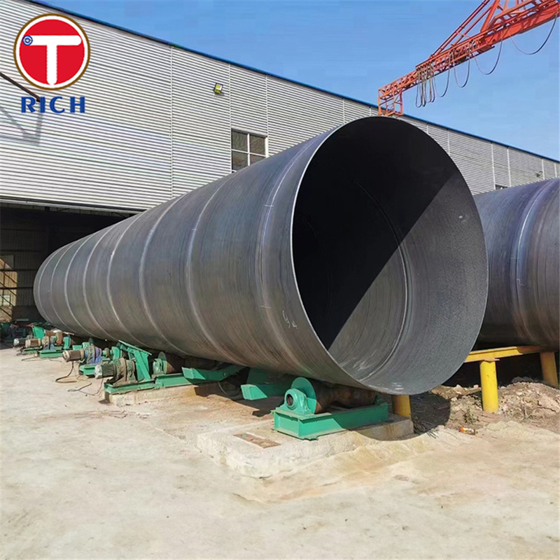 ASTM A139 درجه B لوله فولادی جوش خورده لوله فولادی جوش خورده برای تامین آب