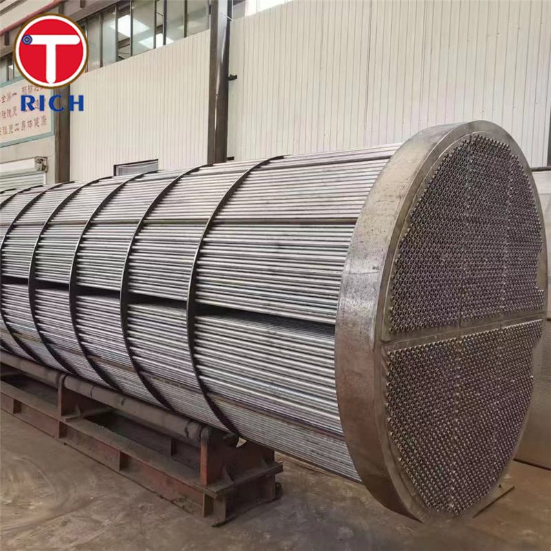 ASTM A688 304 لوله فولاد ضد زنگ آستنیتیک جوشیده شده برای مبادله گرما آب گرم کننده