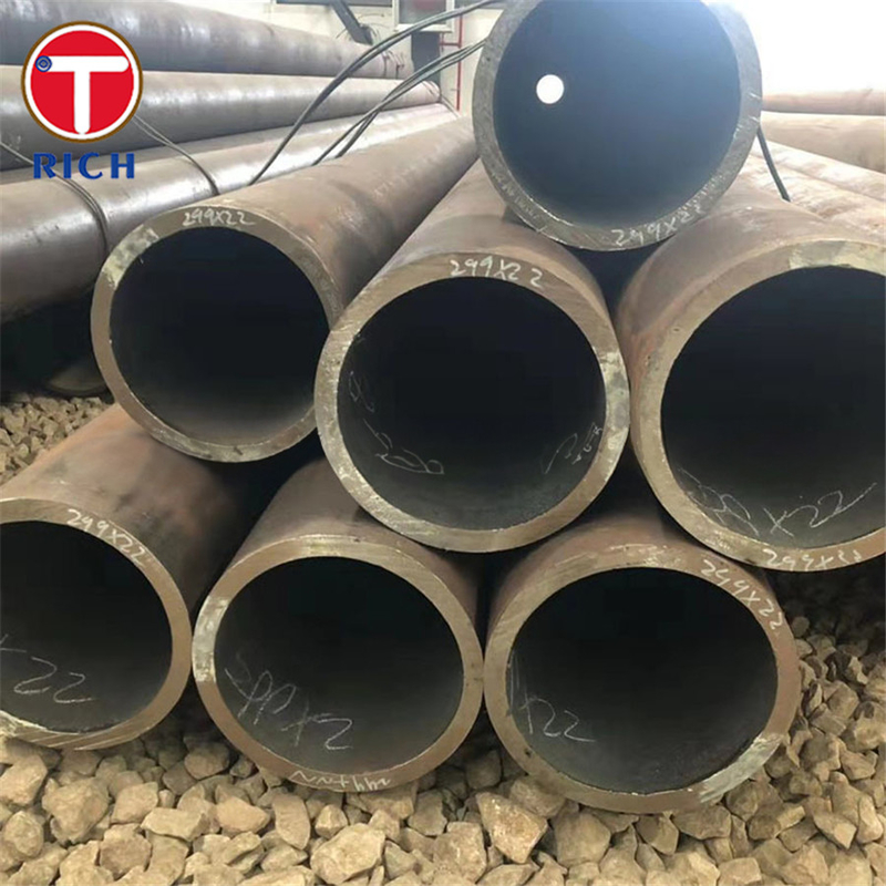 GOST 8733-74 15X5M لوله فولادی سرد ساخته شده لوله بدون درز فولادی کربن سرد برای نفت و پتروشیمی