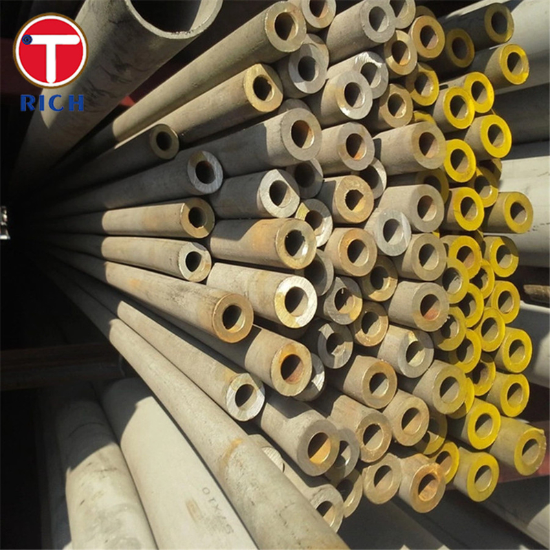 GOST 8733-74 15X5M لوله فولادی سرد ساخته شده لوله بدون درز فولادی کربن سرد برای نفت و پتروشیمی