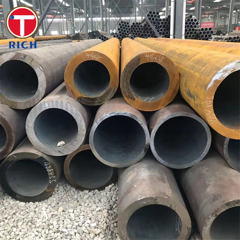 GOST 8733-74 15X5M لوله فولادی سرد ساخته شده لوله بدون درز فولادی کربن سرد برای نفت و پتروشیمی