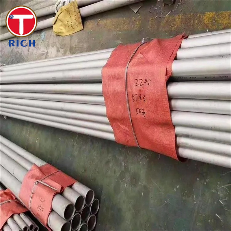 ASTM A358 304 لوله فولادی ضد زنگ لوله فولادی ضد زنگ مصاب فیوژن الکتریکی برای خدمات دمای بالا
