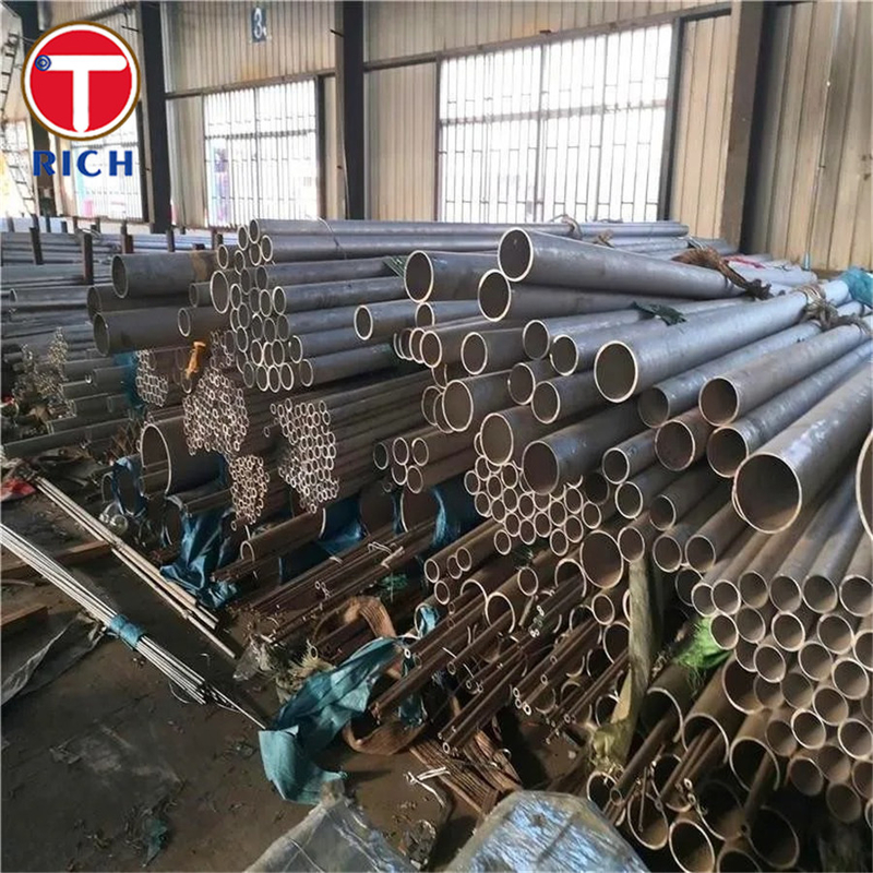 ASTM A358 304 لوله فولادی ضد زنگ لوله فولادی ضد زنگ مصاب فیوژن الکتریکی برای خدمات دمای بالا