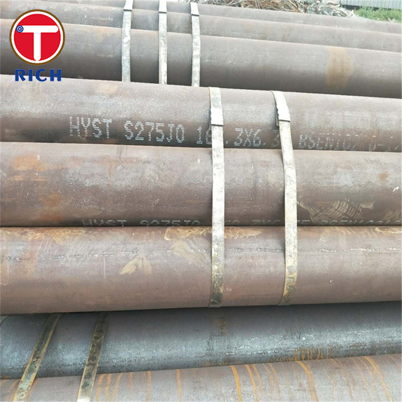 EN 10210-2 S355J0H لوله ساختاری نوردی فولادی بدون آلیاژ برای اهداف ساختاری
