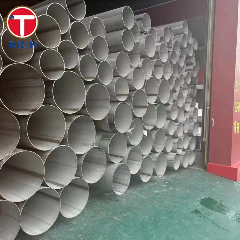 EN 10217-7 X2CrNi18-9 لوله های فولاد ضد زنگ لوله های فولادی جوشیده شده برای اهداف فشار
