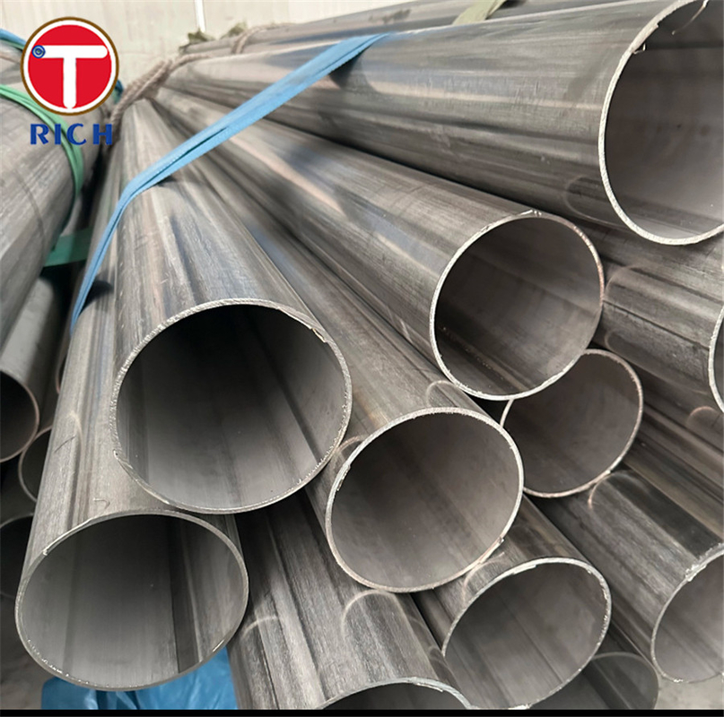 EN 10217-7 X2CrNi18-9 لوله های فولاد ضد زنگ لوله های فولادی جوشیده شده برای اهداف فشار