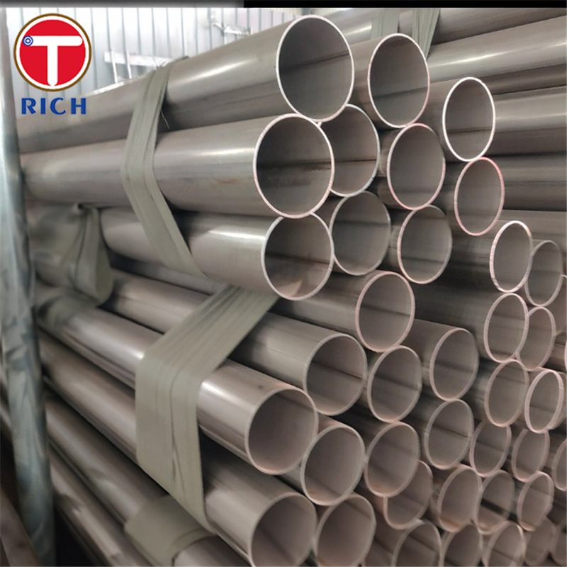 EN 10217-7 X2CrNi18-9 لوله های فولاد ضد زنگ لوله های فولادی جوشیده شده برای اهداف فشار