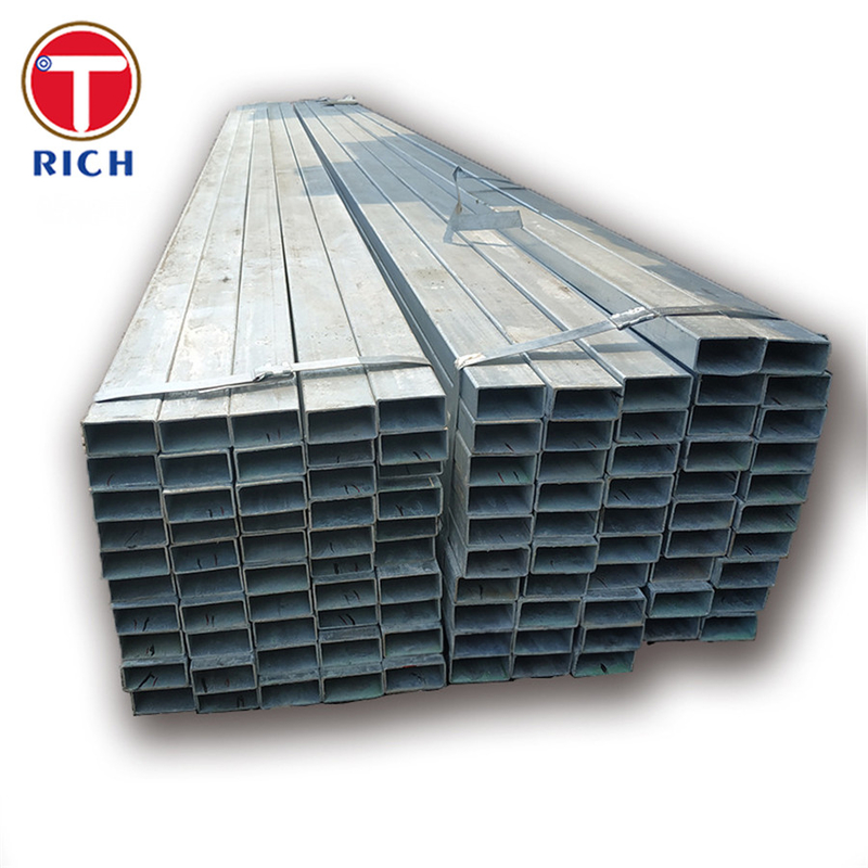 GOST 30245 C235 لوله فولادی چوکات و مستطیل برای ساختمان