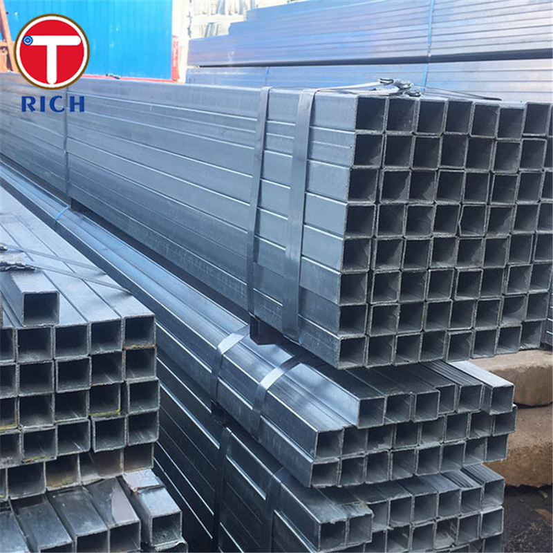 GOST 30245 C235 لوله فولادی چوکات و مستطیل برای ساختمان