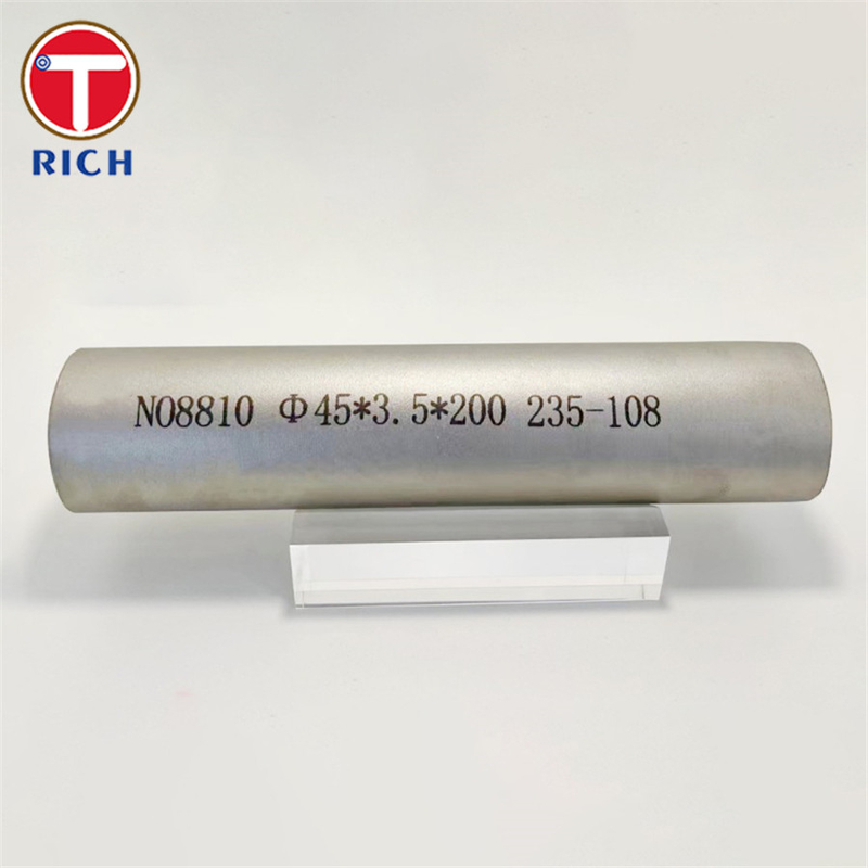 GB/T 30059 N08800 لوله های آلیاژ ضد خوردگی بدون دنده برای مبادله گرما