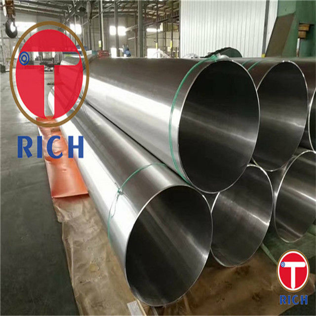 GB / T 12771 Dia 4-1200mm جوش داده شده 304 / 304L 316 / 316L لوله های فولادی ضد زنگ برای انتقال مایع