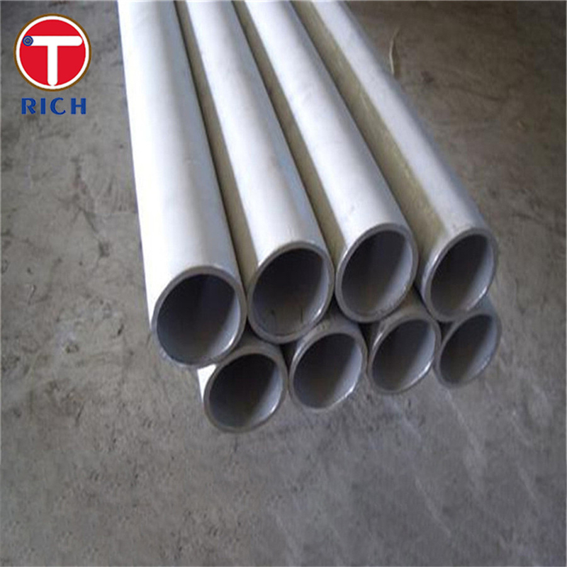 ASTM B675 N08367 لوله فولاد ضد زنگ آهن نیکل کرومیوم مولیبدنوم آلیاژ جوش لوله برای اهداف عمومی