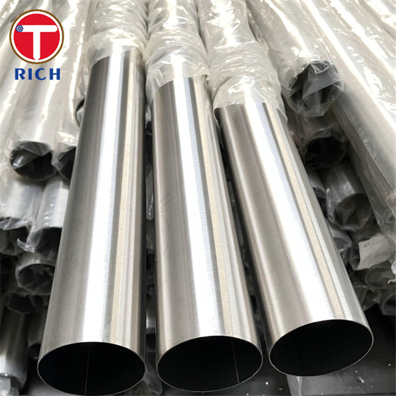 ASTM A182 304 لوله فولاد ضد زنگ لوله فولاد ضد زنگ آستنیتی برای خدمات دمای بالا