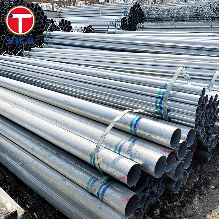 ASTM A810 درجه 1 لوله فولاد جوش زینک پوشش داده شده لوله فولاد گالوانیزه برای اهداف عمومی