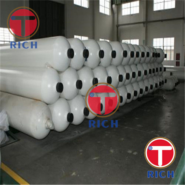 TORICH GB 28884 300L - 3000L لوله های فولادی بدون درز برای سیلندر گاز با حجم زیاد