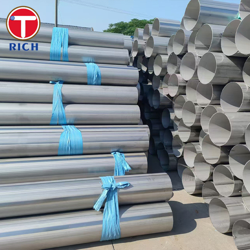 ASTM A778 TP304L لوله های فولادی فولاد ضد زنگ جوش نشده استنیتیک فولادی فولاد ضد زنگ لوله ای برای پزشکی