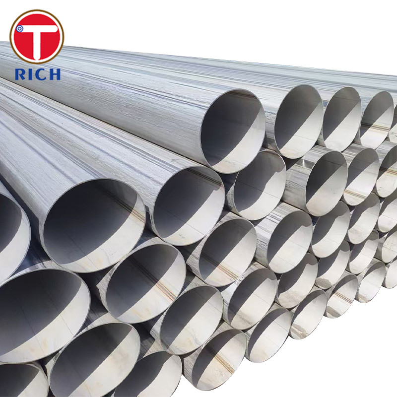 ASTM A778 TP304L لوله های فولادی فولاد ضد زنگ جوش نشده استنیتیک فولادی فولاد ضد زنگ لوله ای برای پزشکی