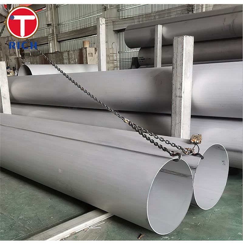 ASTM A778 TP304L لوله های فولادی فولاد ضد زنگ جوش نشده استنیتیک فولادی فولاد ضد زنگ لوله ای برای پزشکی