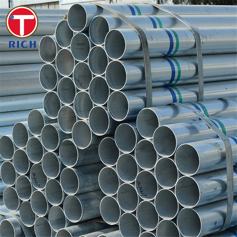 EN 1123-1 S235JR لوله گالوانیزه گرم برای لوله های فاضلاب