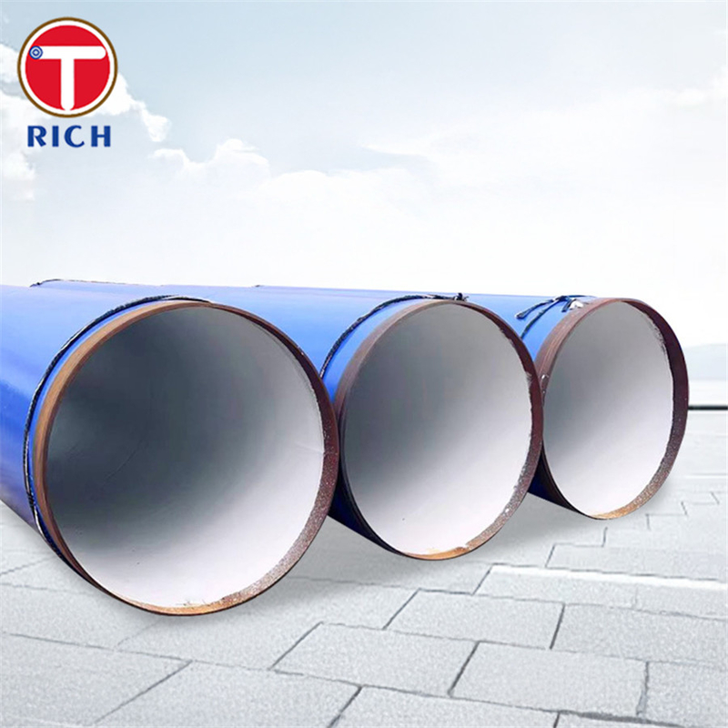 ASTM A978 لوله فولادی پوشانده شده با پلاستیک لوله فولادی پوشانده شده با پلی اتیلن پوشانده شده با ضلع کامپوزیت