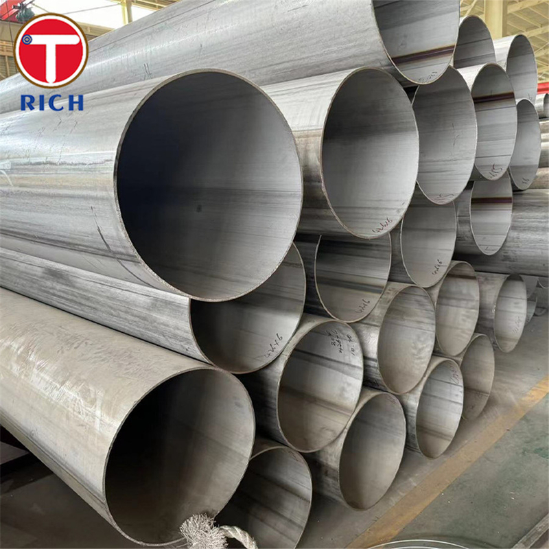 EN 10296-2 X2CrNi12 لوله های گرد جوش خورده لوله های چرخدار فولادی جوش خورده برای مهندسی عمومی