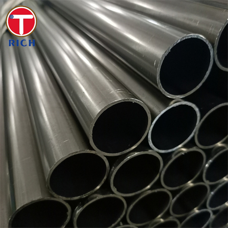 DIN 17123 StE255 لوله های فولادی ساختاری جوشدار لوله های فولادی حلقه ای دانه های نازک جوشدار برای فولاد ساختاری
