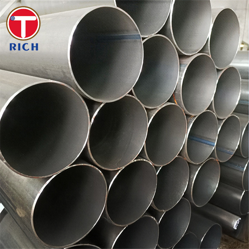 DIN 17123 StE255 لوله های فولادی ساختاری جوشدار لوله های فولادی حلقه ای دانه های نازک جوشدار برای فولاد ساختاری