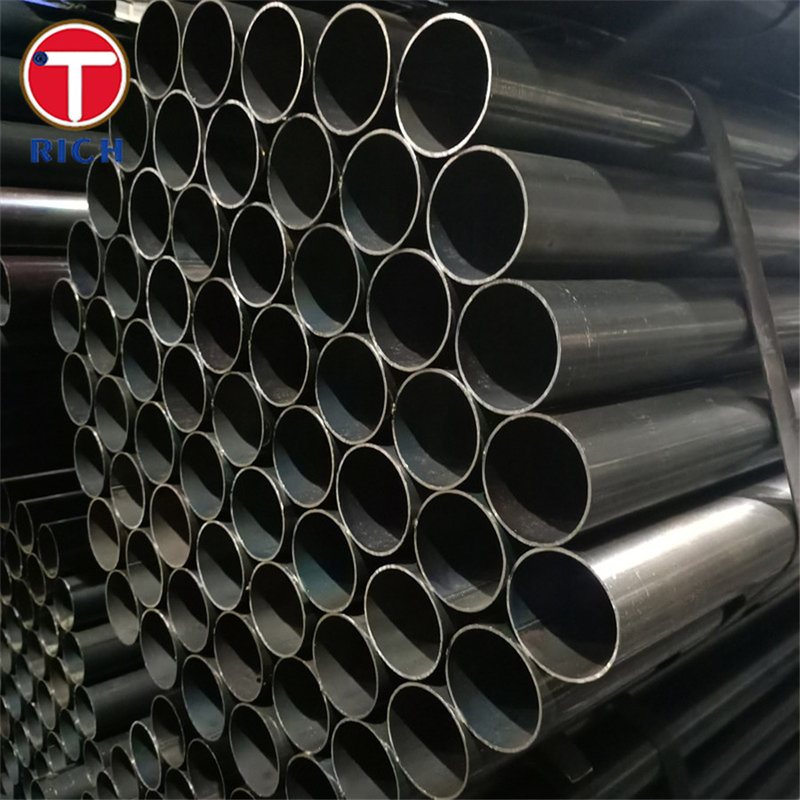 DIN 17123 StE255 لوله های فولادی ساختاری جوشدار لوله های فولادی حلقه ای دانه های نازک جوشدار برای فولاد ساختاری