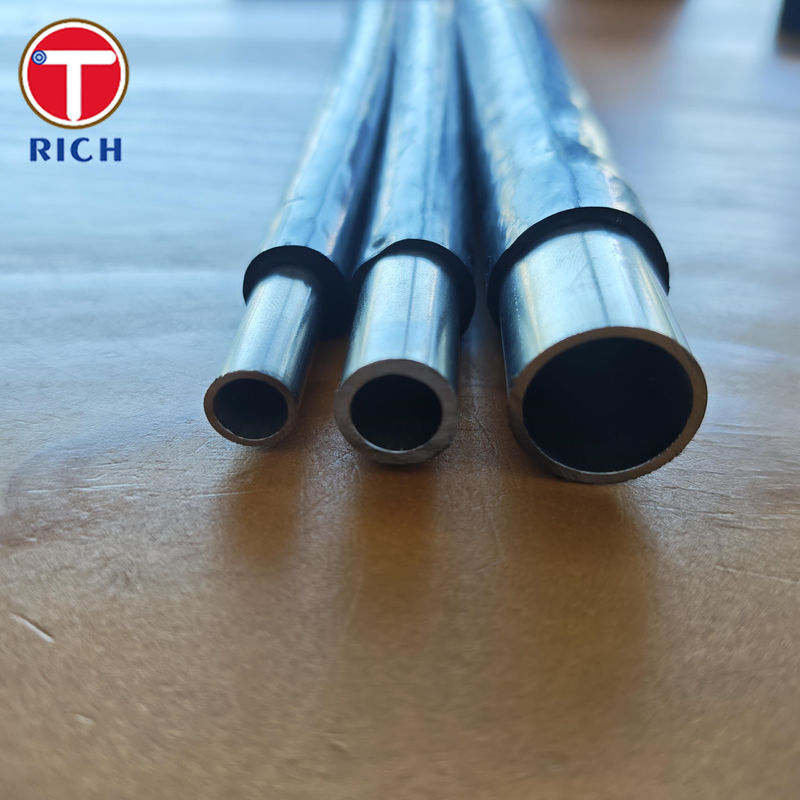 لوله فولادی روکش‌دار PVC ASTM A213 لوله فولادی ضد زنگ آستنیتی بدون درز برای عایق