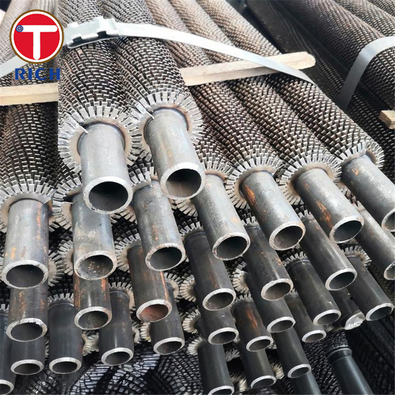 لوله پره دار مارپیچی برای مبدل های حرارتی صنعتی با راندمان انتقال حرارت بالا و اتصال قوی پره