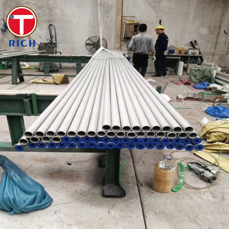 لوله دوگانه 2205 ASTM A789/A790 NACE MR0175 50/50 لوله دوگانه فولادی ضد زنگ استنایت-فرایت