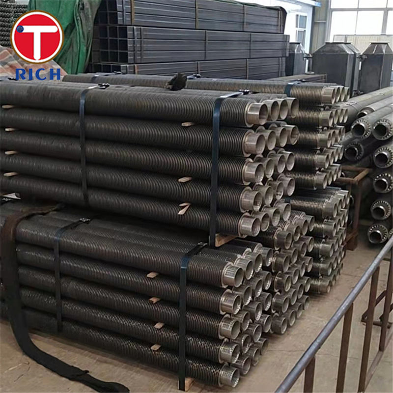 KL Fin Tube with Knurled L-Footed Design for High Heat Transfer Efficiency and Corrosion Resistance