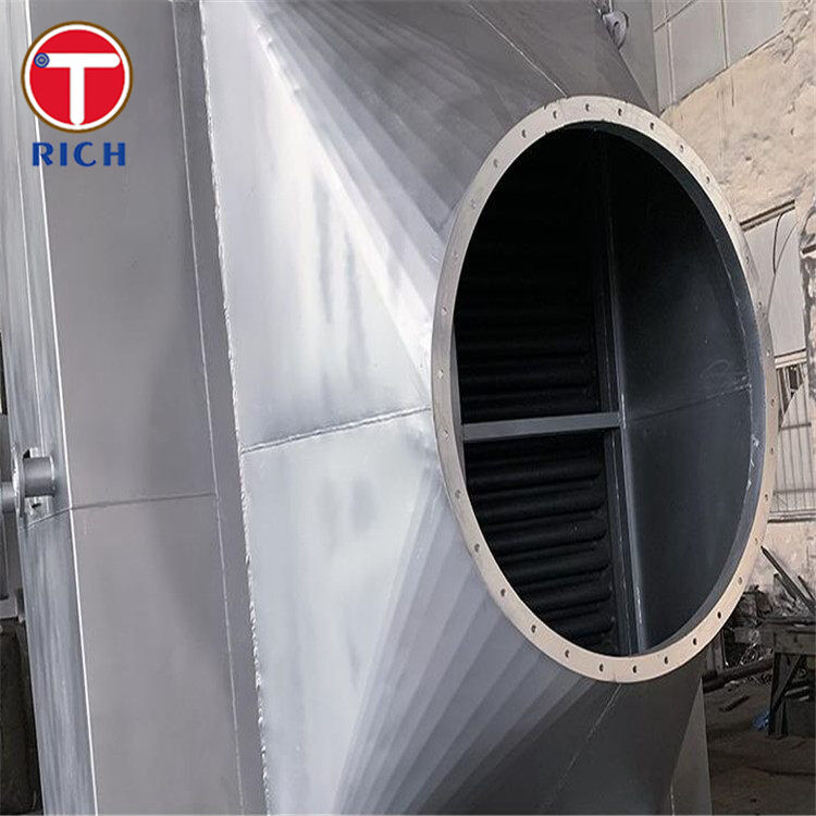 لوله فلزی آلومینیومی L-Foot Tension Wound L-Type Fin برای مبادلات گرما مقاوم به خوردگی