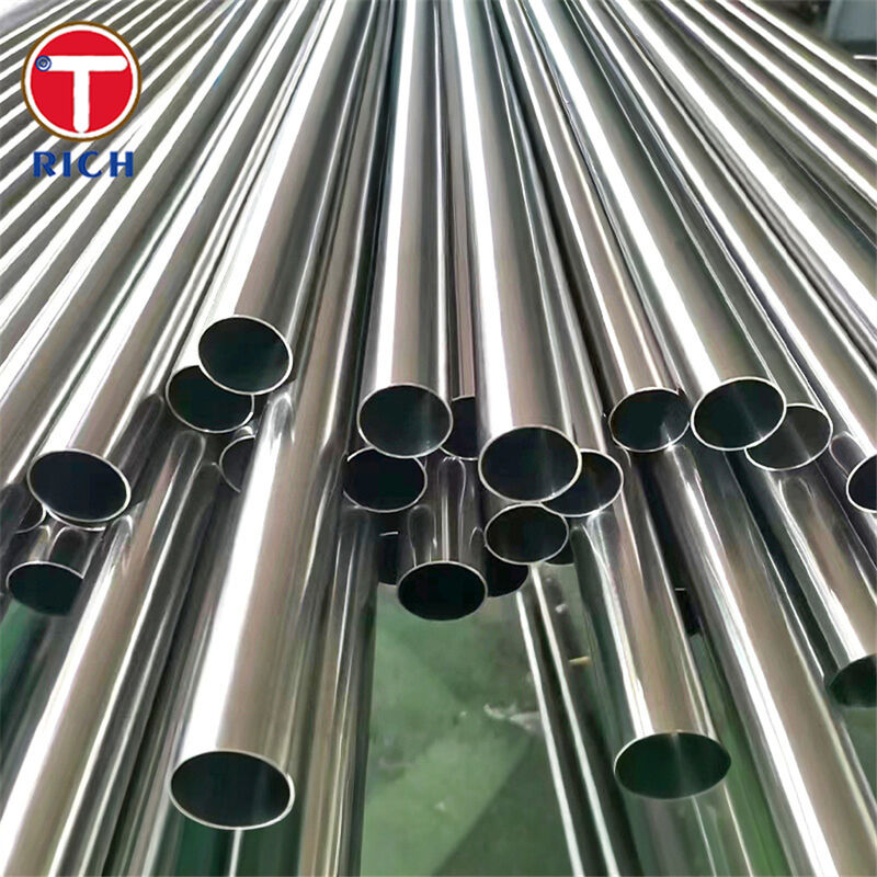 لوله استیل ضد زنگ با استاندارد ISO 2037 با سطح داخلی بهداشتی و مقاومت در برابر خوردگی برای صنایع غذایی