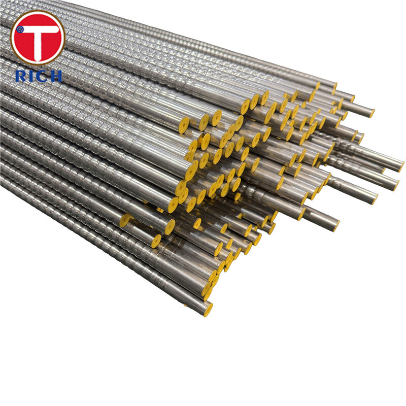 لوله موجدار استیل ضد زنگ لوله موجدار صلب برای سرویس گاز با درجه مبدل حرارتی و مقاومت در برابر خوردگی