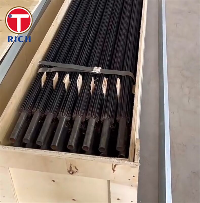 لوله های دارای باله های طولی جوش خورده مقاوم به خوردگی با تحمل دمای بالا برای انتقال گرمای بهبود یافته در مبادلات گرما روغن