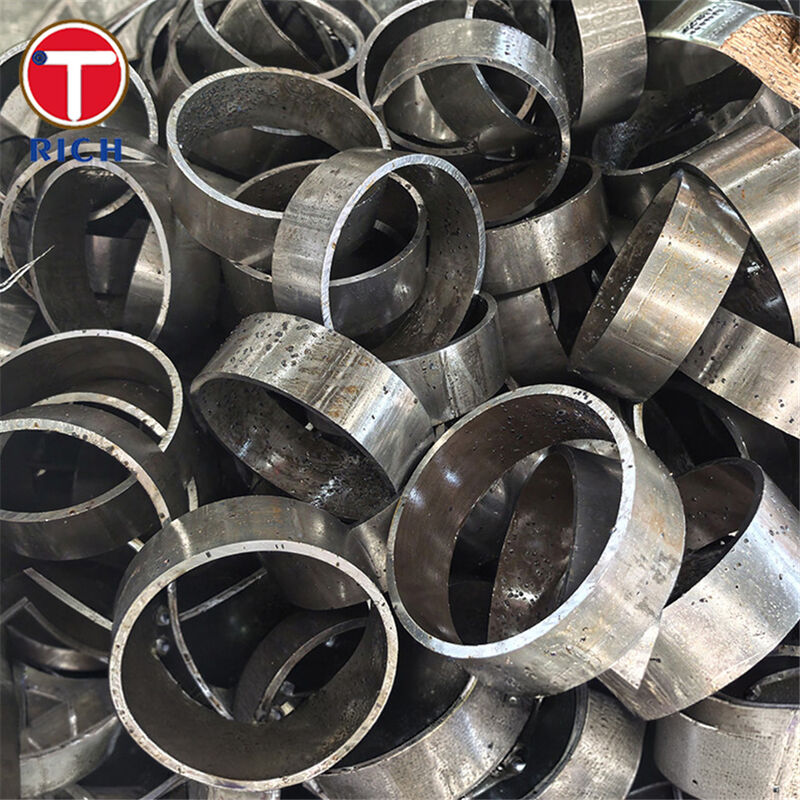 E235N لوله های سرد کشیده شده بدون درز هیدرولیک فولاد کربن با دقت برای خودرو با Ra ≤ 4 μm خشکی سطح