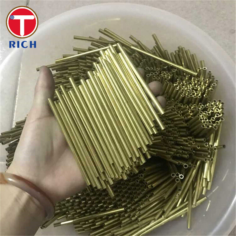 لوله کندانسور مسی نیکل بدون درز BFe10-1-1 با مقاومت در برابر خوردگی و دوام آب دریا برای انتقال حرارت کارآمد