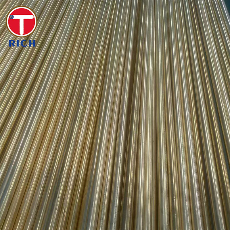 لوله کندانسور مسی نیکل بدون درز BFe10-1-1 با مقاومت در برابر خوردگی و دوام آب دریا برای انتقال حرارت کارآمد