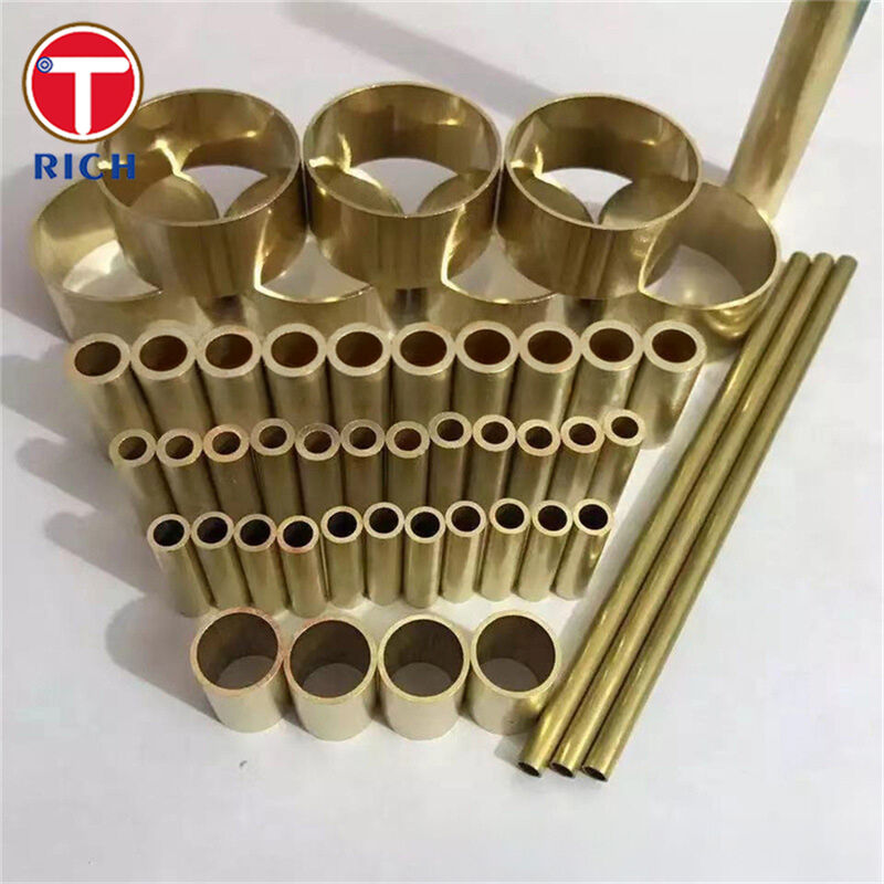 لوله کندانسور مسی نیکل بدون درز BFe10-1-1 با مقاومت در برابر خوردگی و دوام آب دریا برای انتقال حرارت کارآمد