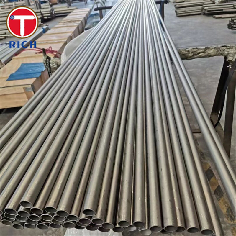 لوله مبادله گرما تیتانیومی ASTM B862 درجه 2 سرد - مقاوم به خوردگی بدون درز UNS R50400