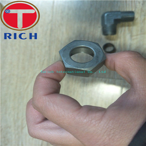 لوله کربن لوله مسطح اتصالات آرنج TCT06-02R برای لوله های روغن