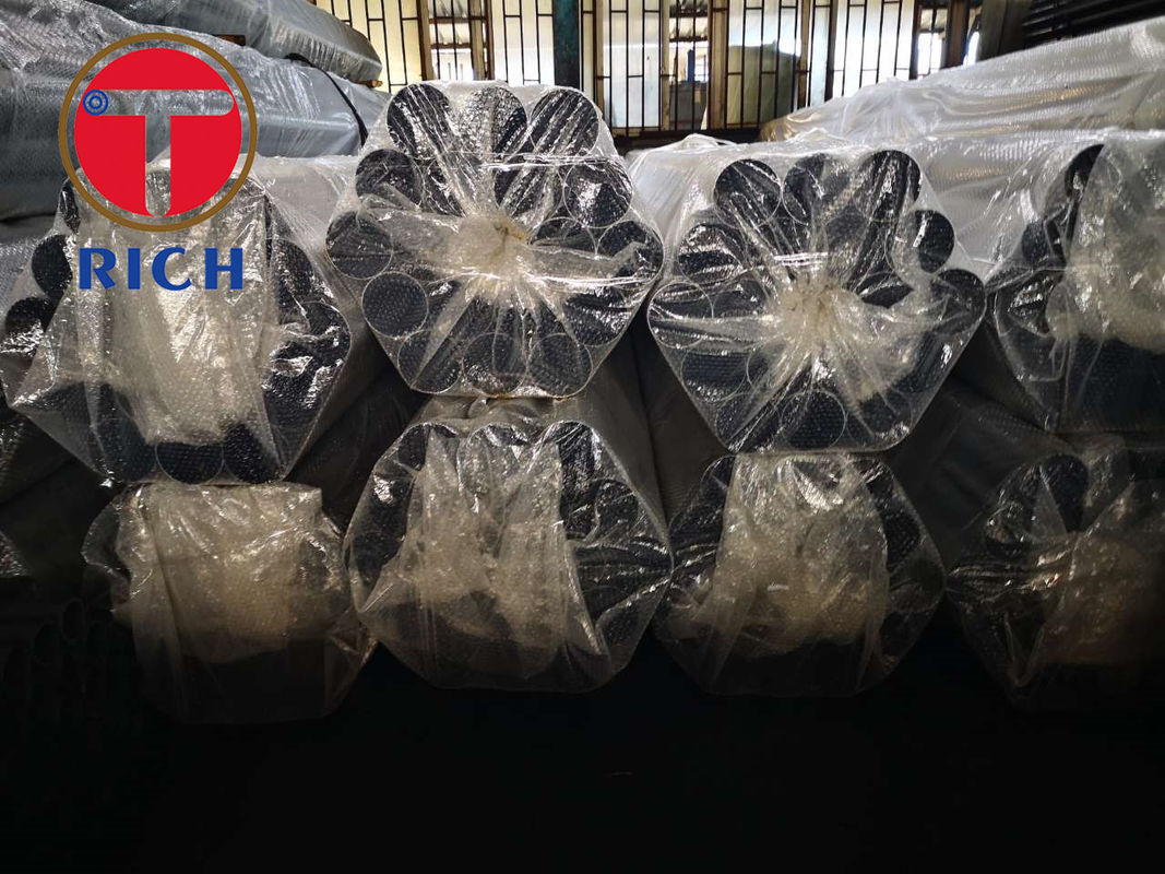لوله های فولادی جوش داده شده با مقاومت الکتریکی ERW برای سیستم اگزوز کامیون های سنگین