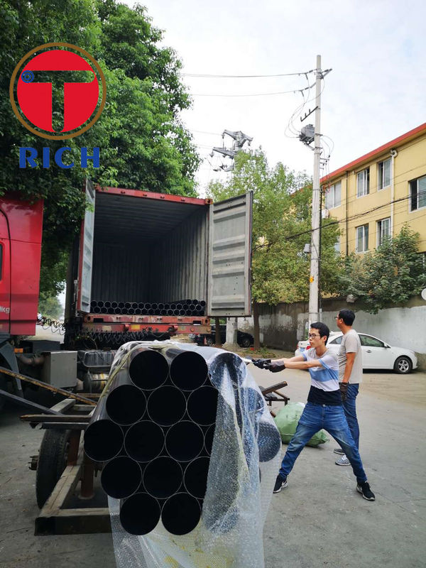 لوله های فولادی جوش داده شده با مقاومت الکتریکی ERW برای سیستم اگزوز کامیون های سنگین