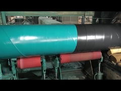 لوله استیل مارپیچی پوشانده شده با پلاستیک اپوکسی ERW 3PE FBE